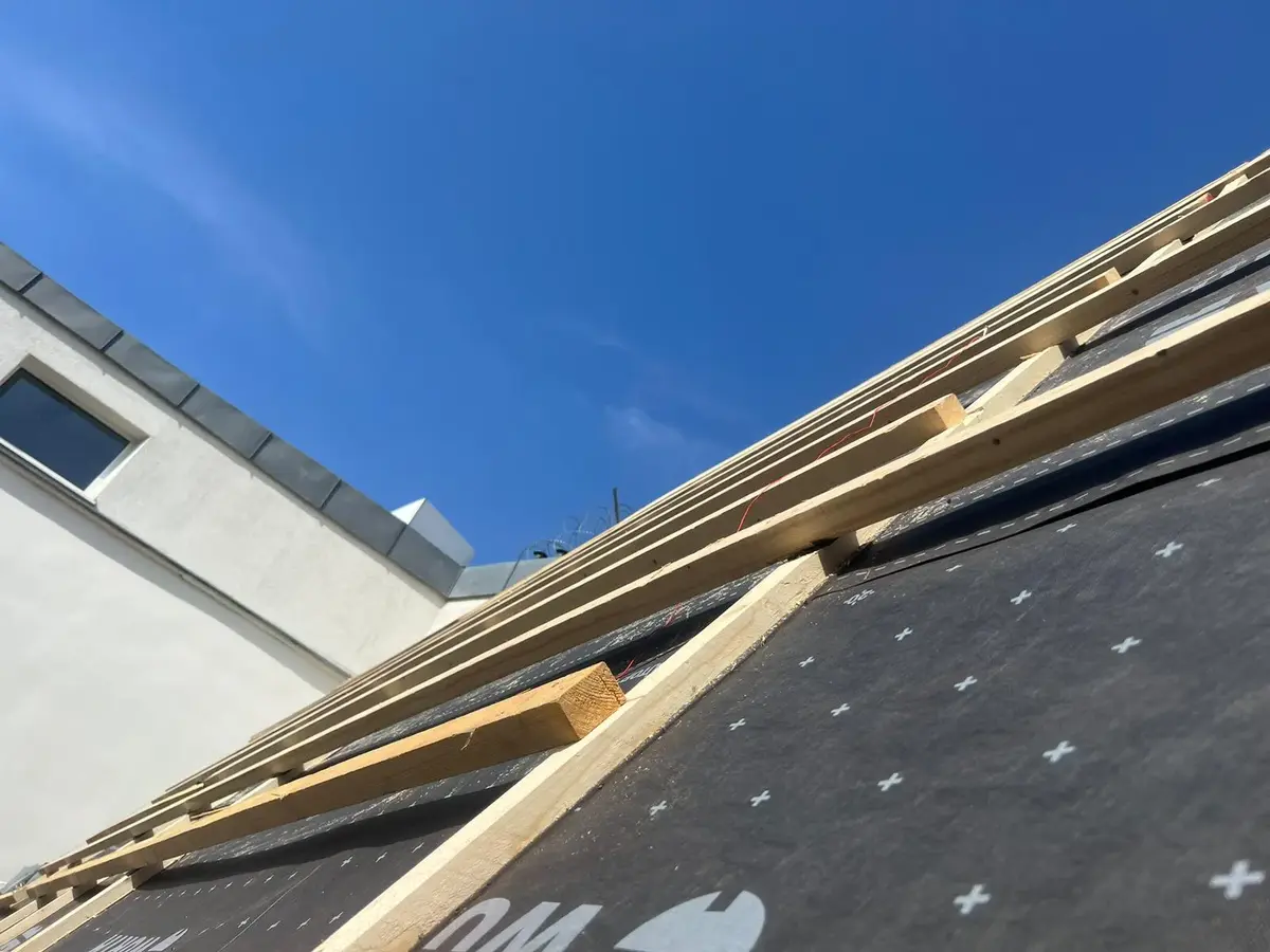 Geometrie und Dachneigung eines Steildachs