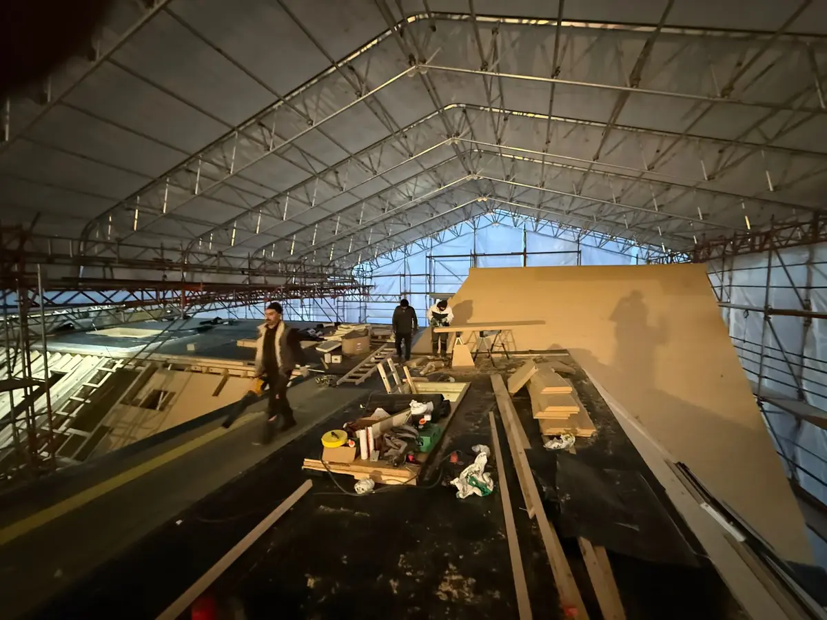 Zimmererarbeiten – Dachstuhl aus Holz in konstruktiver Ausführung