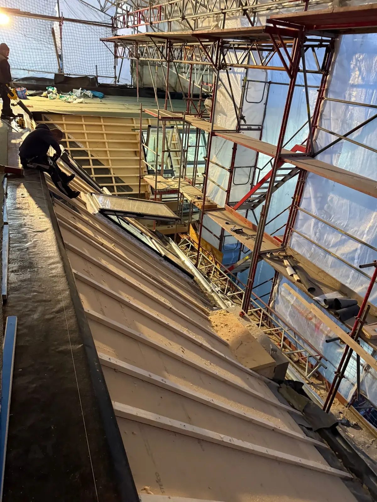 Zimmererarbeiten – Holztragwerk in konstruktiver Ausführung